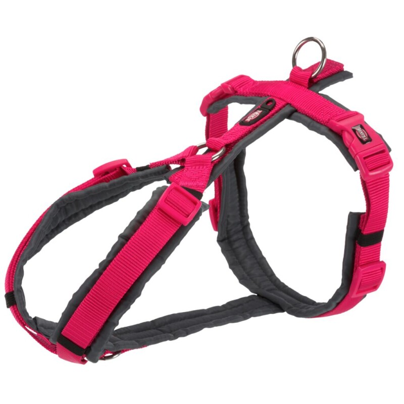 Trixie Premium Trekking Geschirr fuchsia M