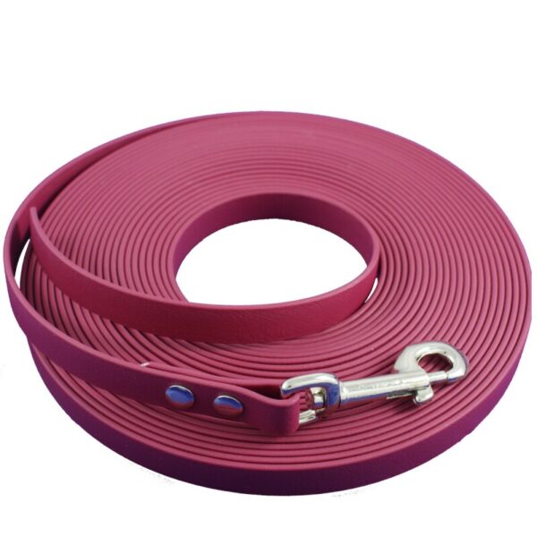 bio-leine ab 35 kg Biothane Schleppleine bordeaux 3 m