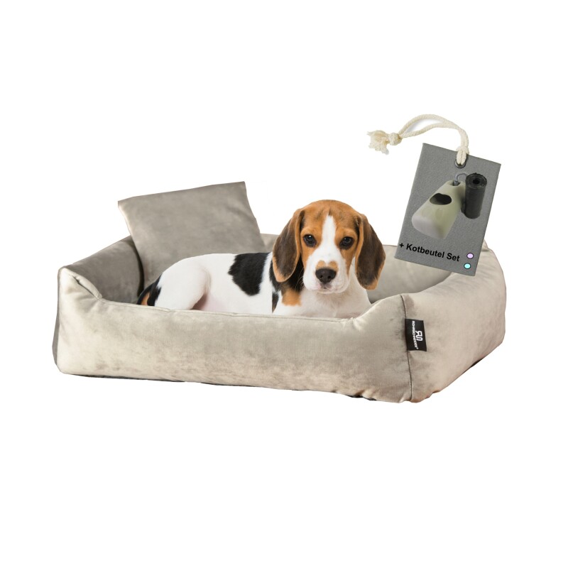 Rohrschneider ® Hundebett inkl. Gratis-Beigabe