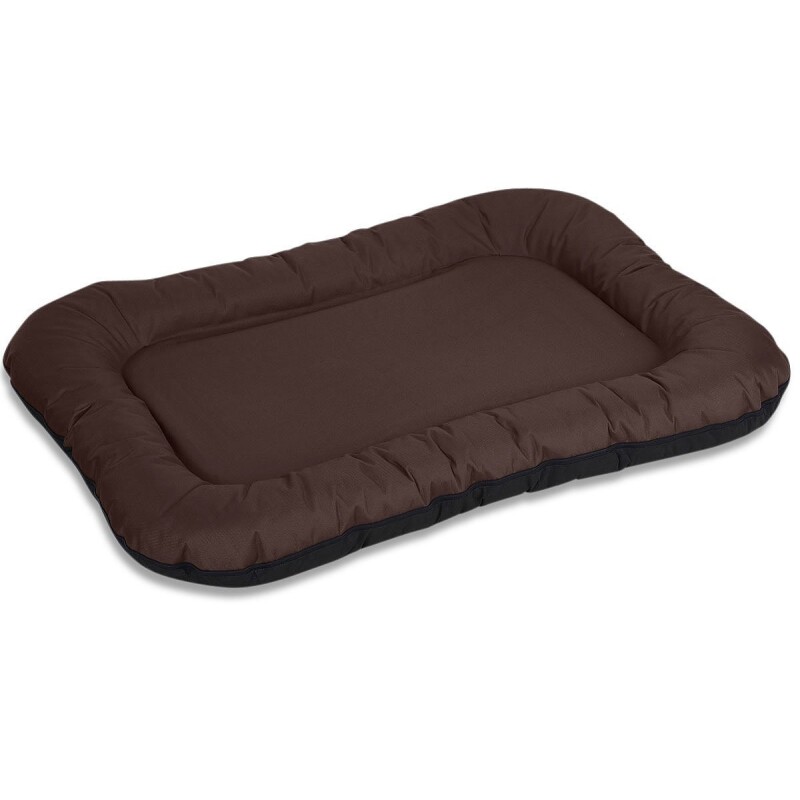 Knuffelwuff Wasserfestes In und Outdoor Hundebett Lucky aus Nylongewebe braun XL