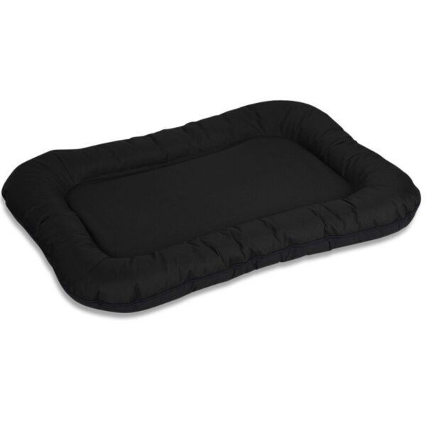 Knuffelwuff Wasserfestes In und Outdoor Hundebett Lucky aus Nylongewebe schwarz XL