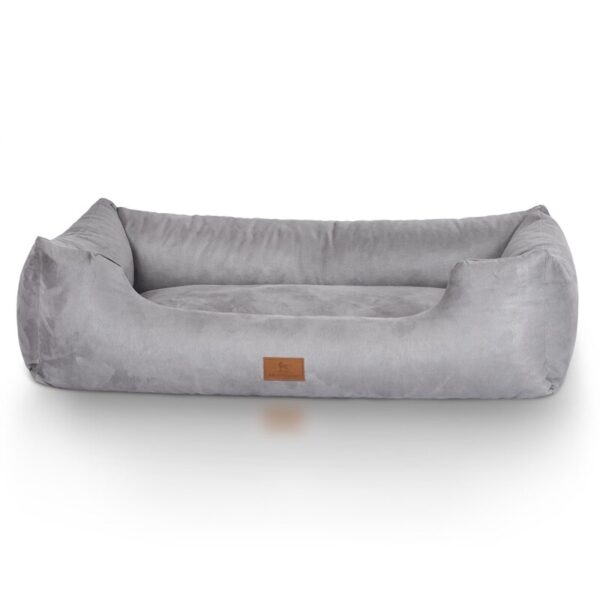 Knuffelwuff Hundebett Dreamline aus Velours grau XL