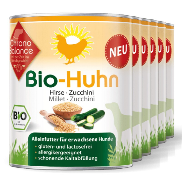 ChronoBalance Alleinfutter Huhn mit Hirse und Zucchini 4