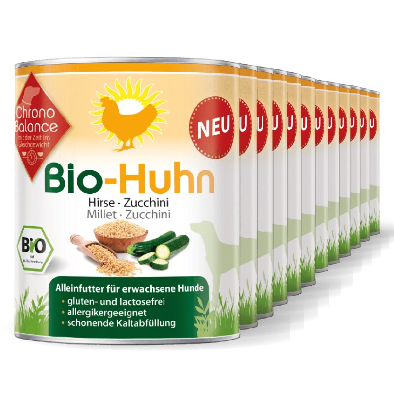 ChronoBalance Alleinfutter Huhn mit Hirse und Zucchini 9