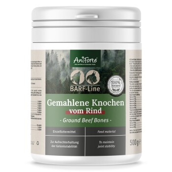 AniForte BARF-Line Gemahlene Knochen vom Rind 500 g