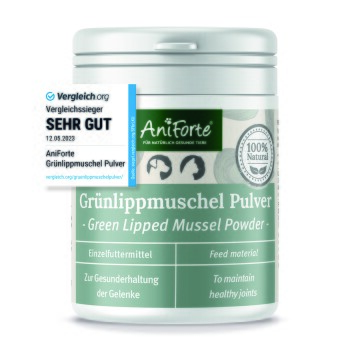 AniForte Grünlippmuschelpulver Vollfettqualität 100 g