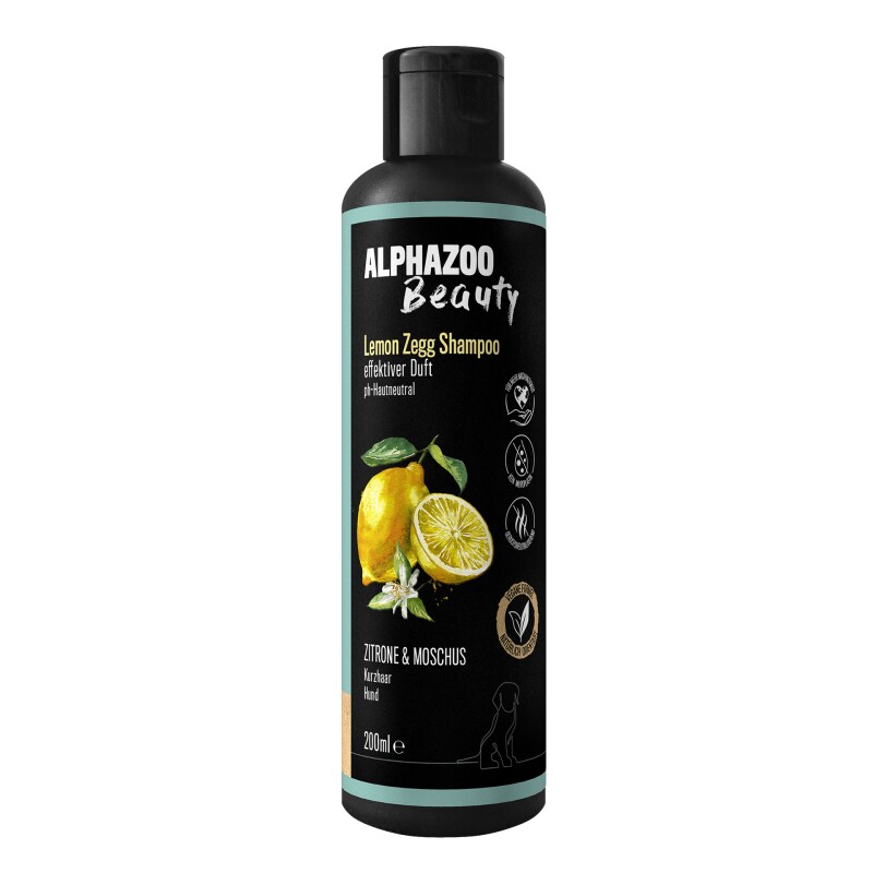 ALPHAZOO Lemon-Zegg Shampoo für Hunde