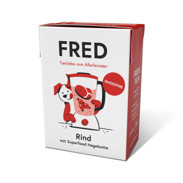 Fred & Felia FRED Smoothie Rind mit Hagebutte 10 x 200g