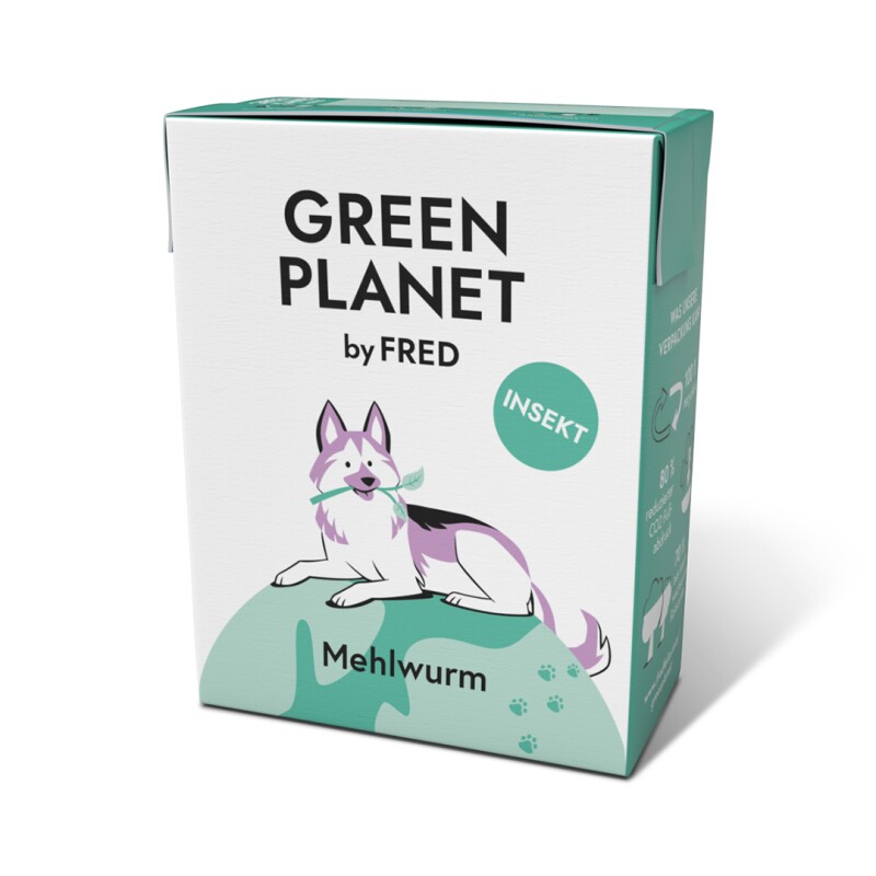 Fred & Felia FRED 10x390g Green Planet Mehlwurm