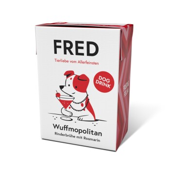 Fred & Felia FRED 10x200g Dog Drink "Wuffmopolian"