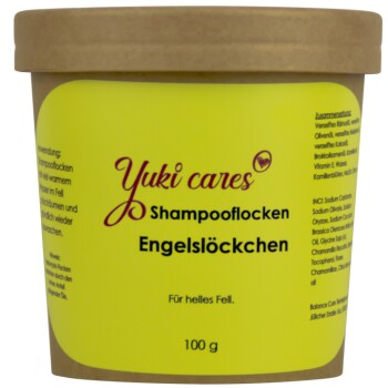 Yuki Cares Shampooflocken Engelslöckchen für helles Fell