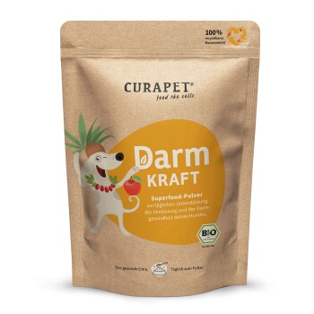 CURAPET Bio Verdauungspulver mit Prä- und Probiotika - DarmKraft 200g