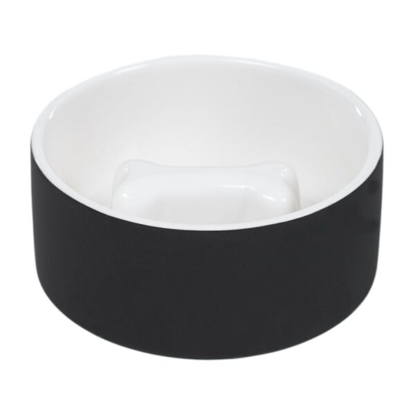 Paikka Slow Feed Bowl Black M