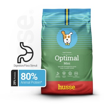 husse Optimal Mini Huhn & Reis 7 kg