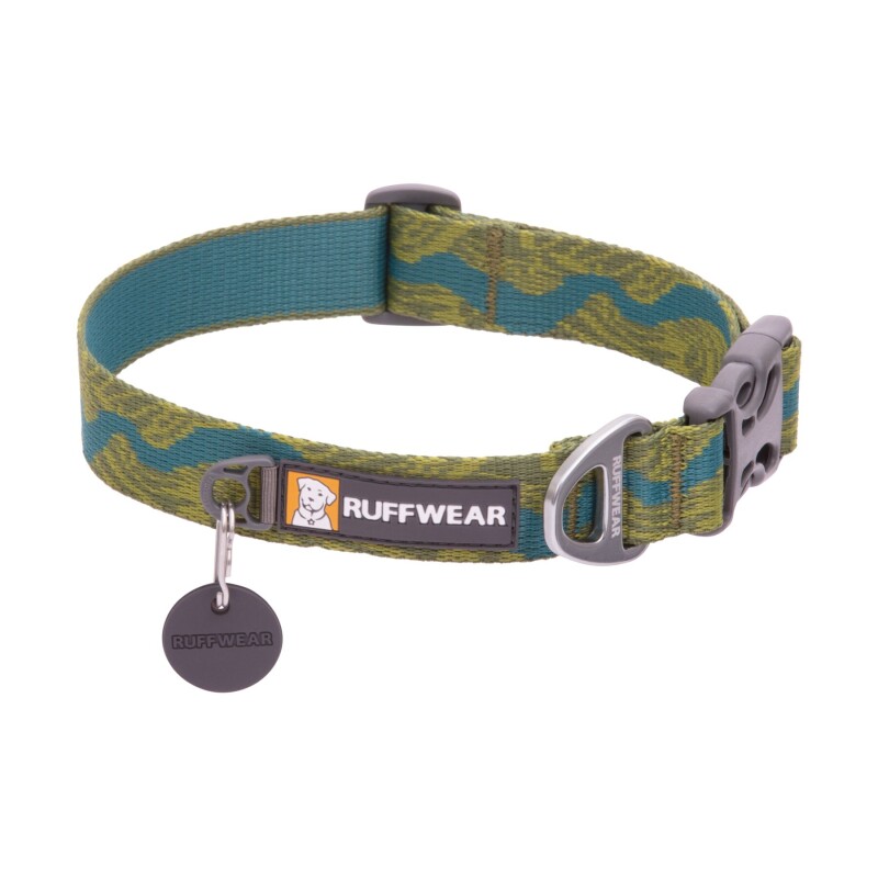 Ruffwear Flat Out™ Halsband grün/ türkis S