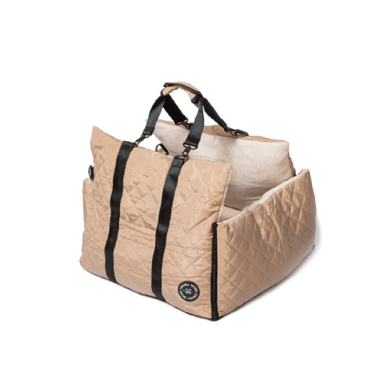 Chiara Auto- Hundetasche LIV beige