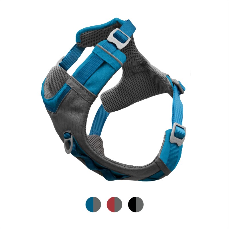 Kurgo Journey Air Hundegeschirr blau/ grau S