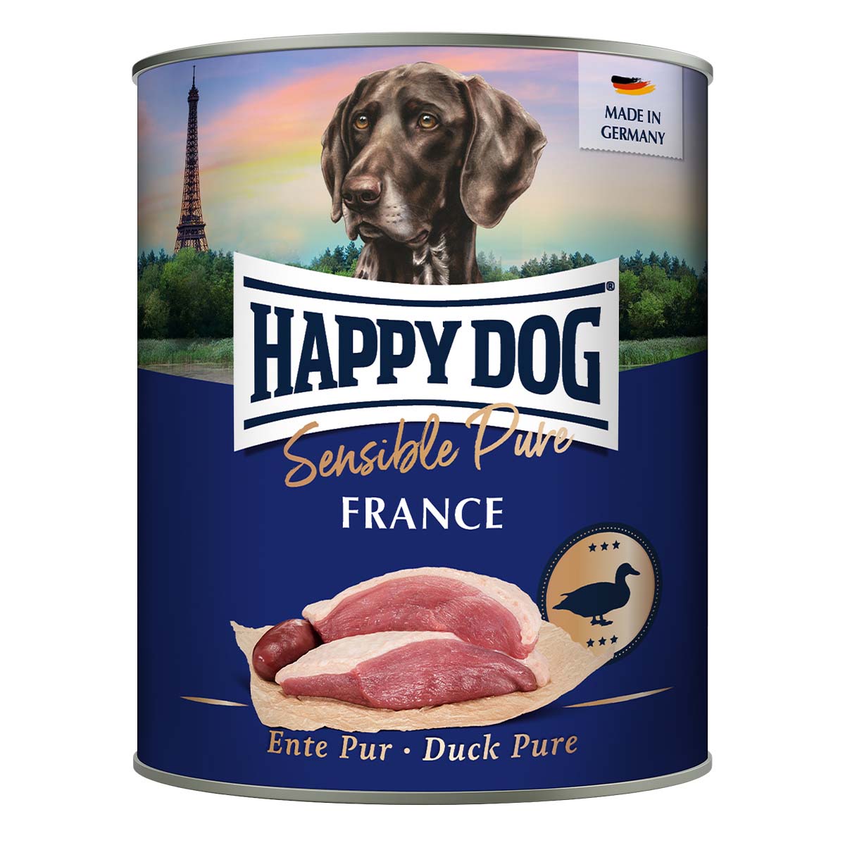 Happy Dog Sensible Pure France (Ente) 24x800g