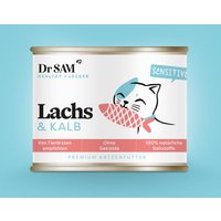 Premium Nassfutter Lachs & Kalb für Katzen