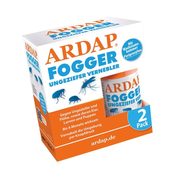 ARDAP Fogger - Ungeziefervernebler 6x100ml