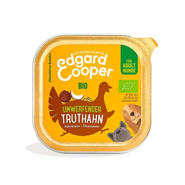 Edgard & Cooper Bio Truthahn 6x100g