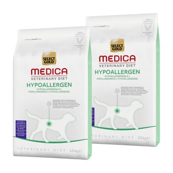 SELECT GOLD Medica Hypoallergen Pferd 2x10 kg