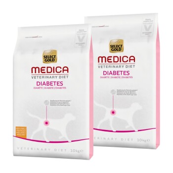 SELECT GOLD Medica Diabetes Geflügel 2x10 kg