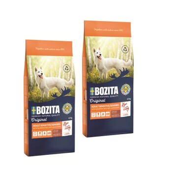 BOZITA Dog Original Adult Sensitive Skin&Coat 2x12 kg