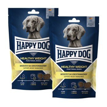 HAPPY DOG Care Snack Healthy Weight 2x100 g