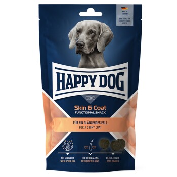 HAPPY DOG Care Snack Skin & Coat 100 g