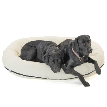 Wallace & Jones Hundebett Bolton creme XL