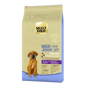 SELECT GOLD Sensitive Maxi Junior Lamm/Lachs/Kartoffel 12 kg