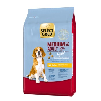 SELECT GOLD Light Medium Adult Huhn 4 kg