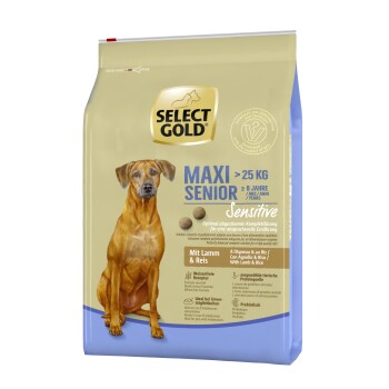 SELECT GOLD Sensitive Senior Maxi Lamm & Reis 4 kg