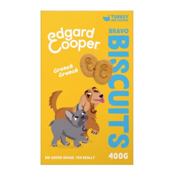 Edgard & Cooper Biscuits Truthahn & Huhn 400 g