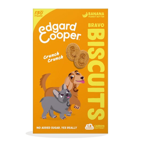 Edgard&Cooper Biscuits Banane 400g