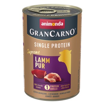 animonda GranCarno Adult Single Protein Lamm pur 24x400 g