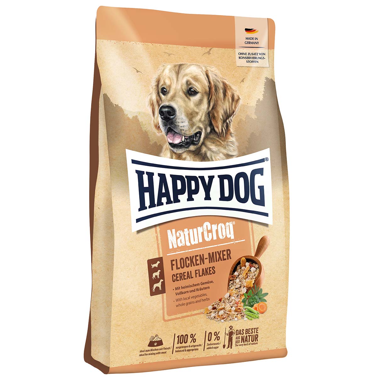 Happy Dog Premium NaturCroq Flocken Mixer 2x10kg