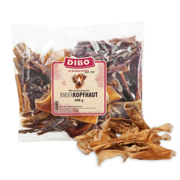 DIBO Rinderkopfhaut 2x500g