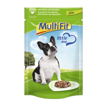 MultiFit Adult Little Dog Pouch Jelly 24x100g