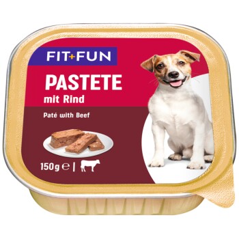 FIT+FUN Pastete Rind 48x150 g