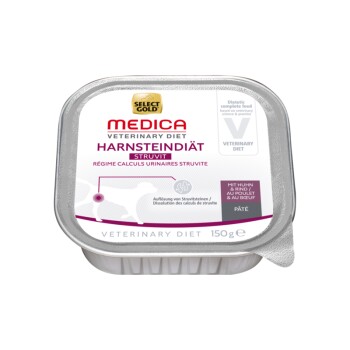 SELECT GOLD Medica Harnsteindiät mit Huhn & Rind 10x150 g