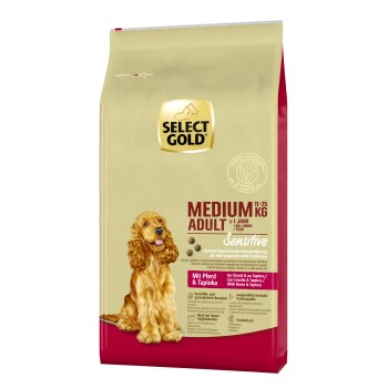 SELECT GOLD Sensitive Adult Medium Pferd & Tapioka 12 kg