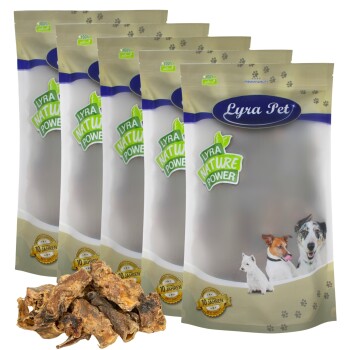 Lyra Pet Ochsenziemer Abschnitte 4-12 cm 5 kg