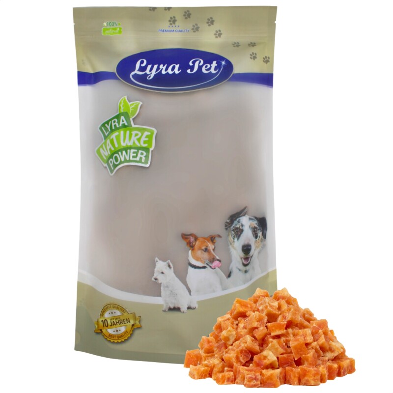 Lyra Pet Hühnerfleischwürfel mit Fisch 1 kg