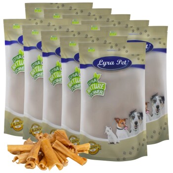 Lyra Pet Rinderkopfhaut Stücke 1 - 7 cm 10 kg