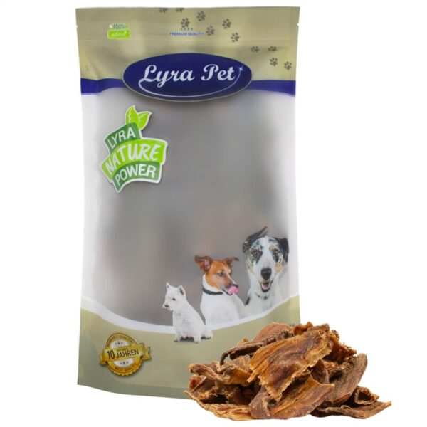 Lyra Pet Dörrfleisch Chips 4 - 10 cm 1 kg