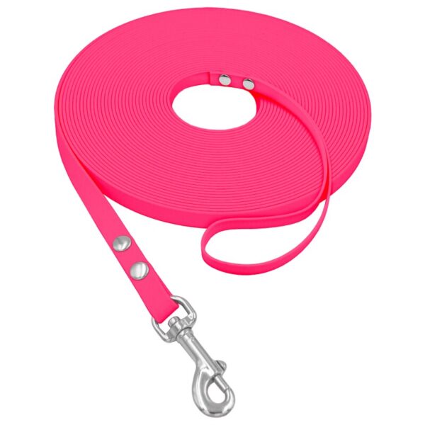 bio-leine bis 8kg für Minis Schleppleine leuchtendes rosa 20 m