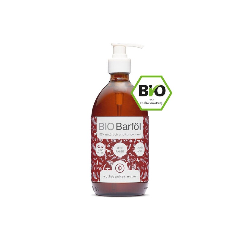 Wolfsbacher Natur Bio Barf Öl 500 ml