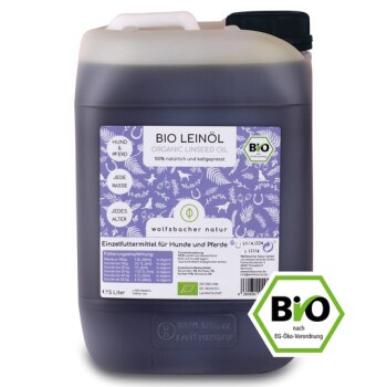 Wolfsbacher Natur Bio Leinöl 5 l